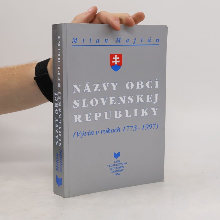 Milan Majtán Názvy obcí Slovenskej republiky