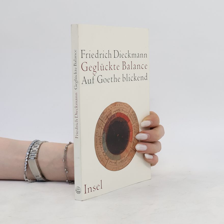 Friedrich Dieckmann Geglückte Balance