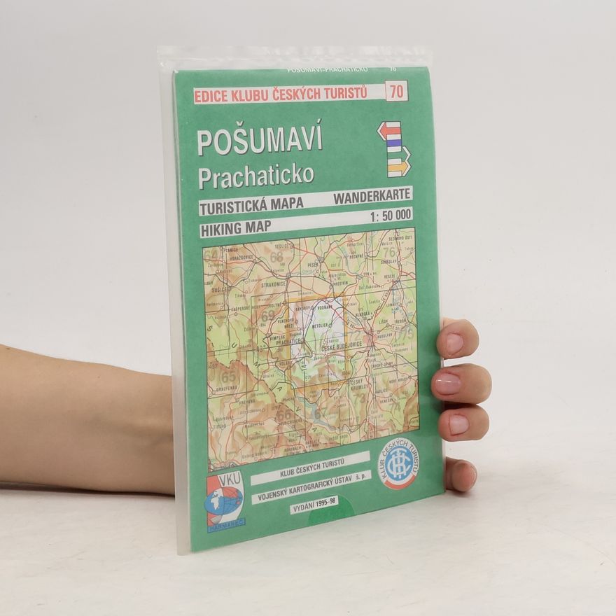 Collectif d'auteurs Pošumaví. Prachaticko. Turistická mapa