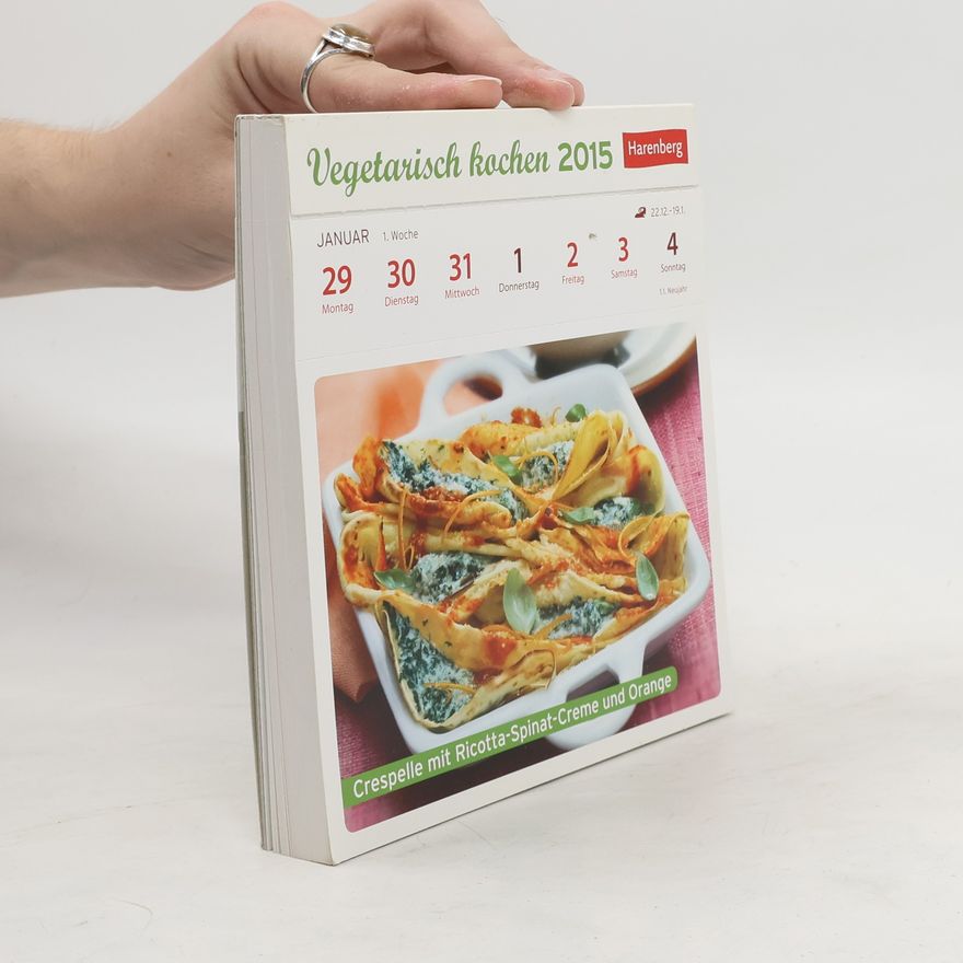 AA.VV. Vegetarisch kochen Rezeptkartenkalender 2015