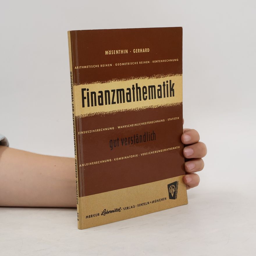 Helga Gerhard Finanzmathematik gut verständlich