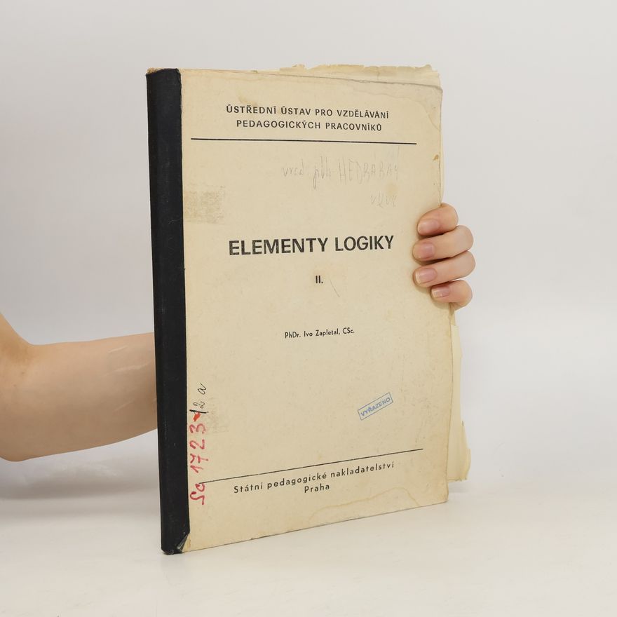 Ivo Zapletal Elementy Logiky II