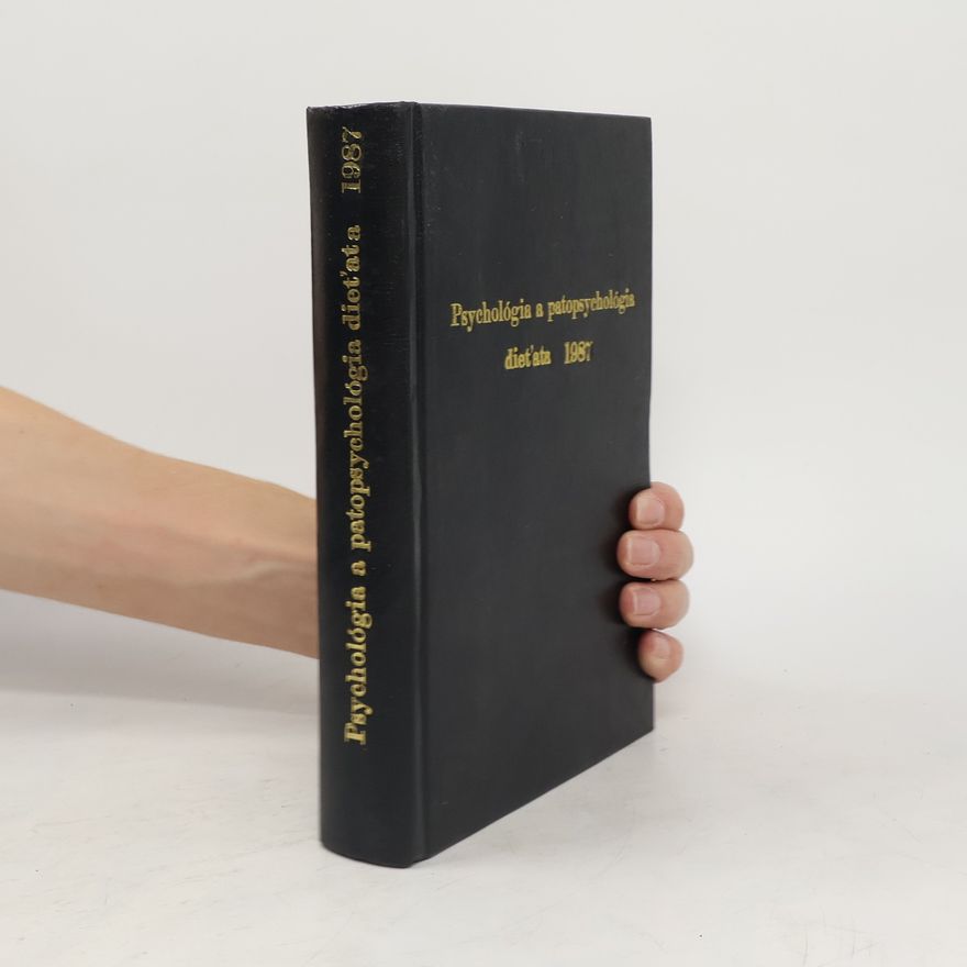 AA.VV. Psychológia a patopsychológia dietata 1987