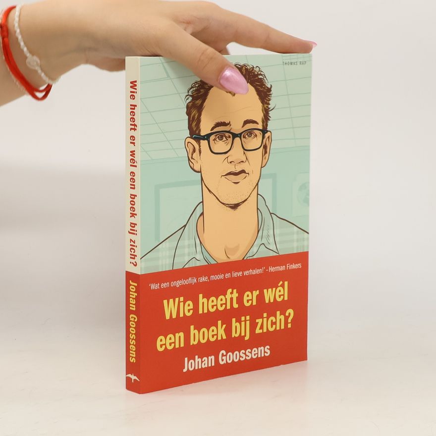 Johan Goossens Wie heeft er wél een boek bij zich?