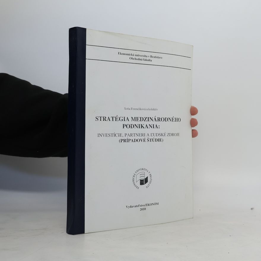 Soňa Ferenčíková Stratégia medzinárodného podnikania
