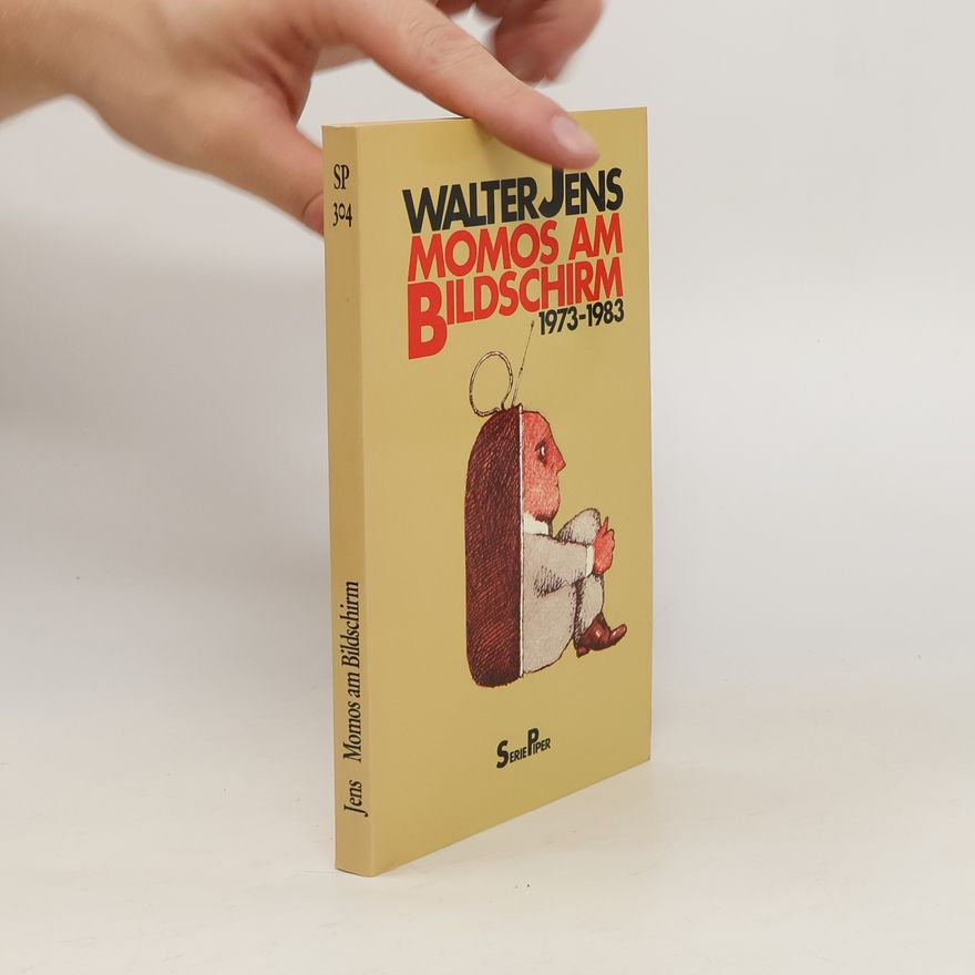 Walter Jens Momos am Bildschirm