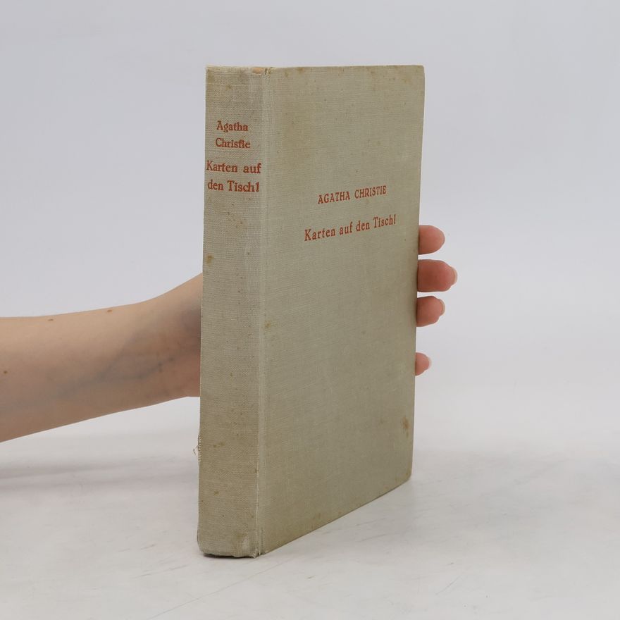 Agatha Christie Karten auf den Tischl