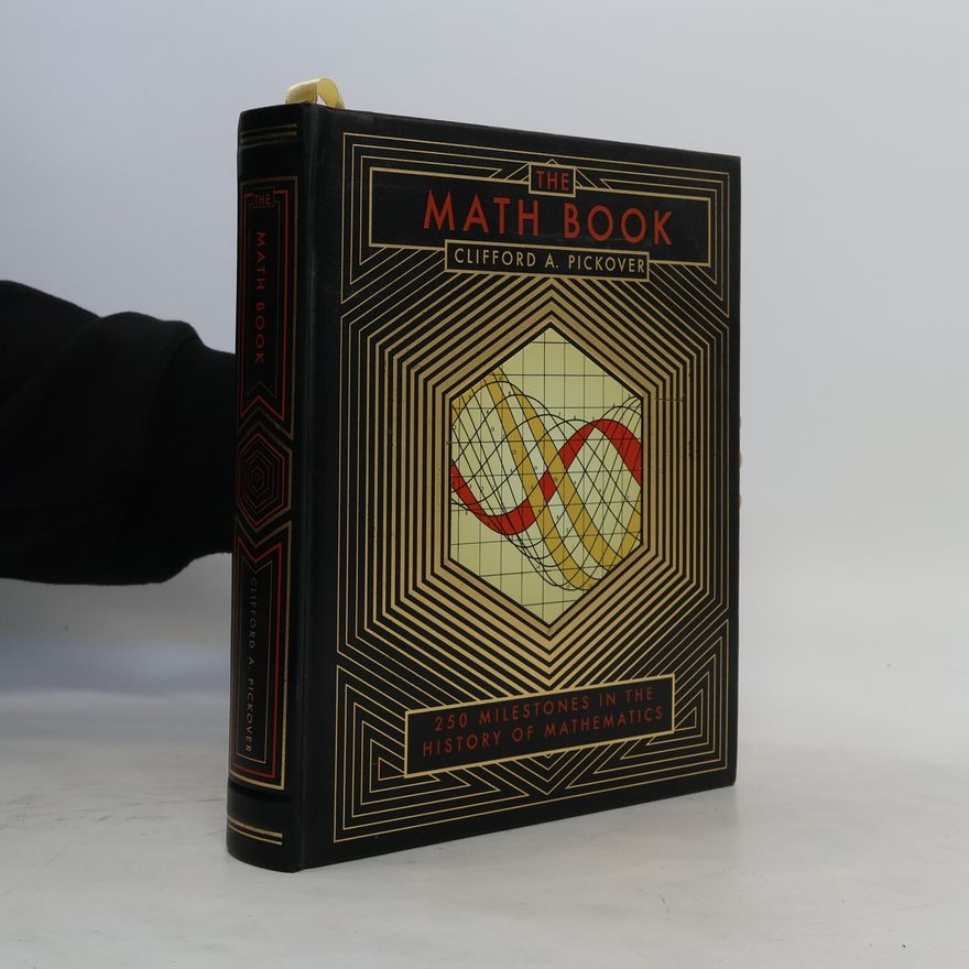 Clifford A. Pickover Math Book the Leather OP