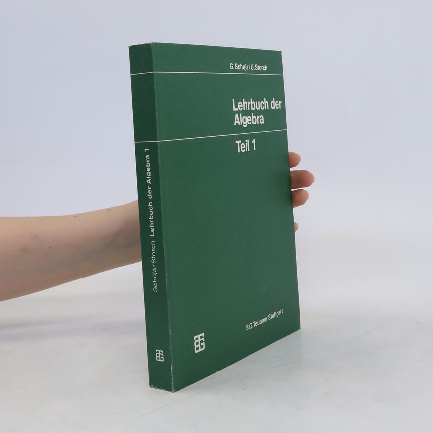 Günter Scheja Lehrbuch der Algebra 1