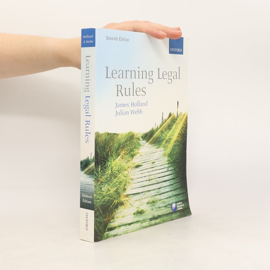 Julian S. Webb Learning Legal Rules