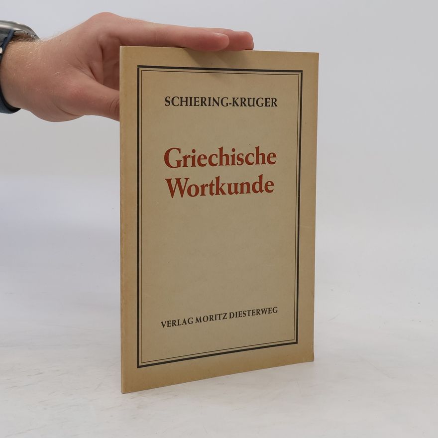 Autorenkollektiv Griechische Wortkunde