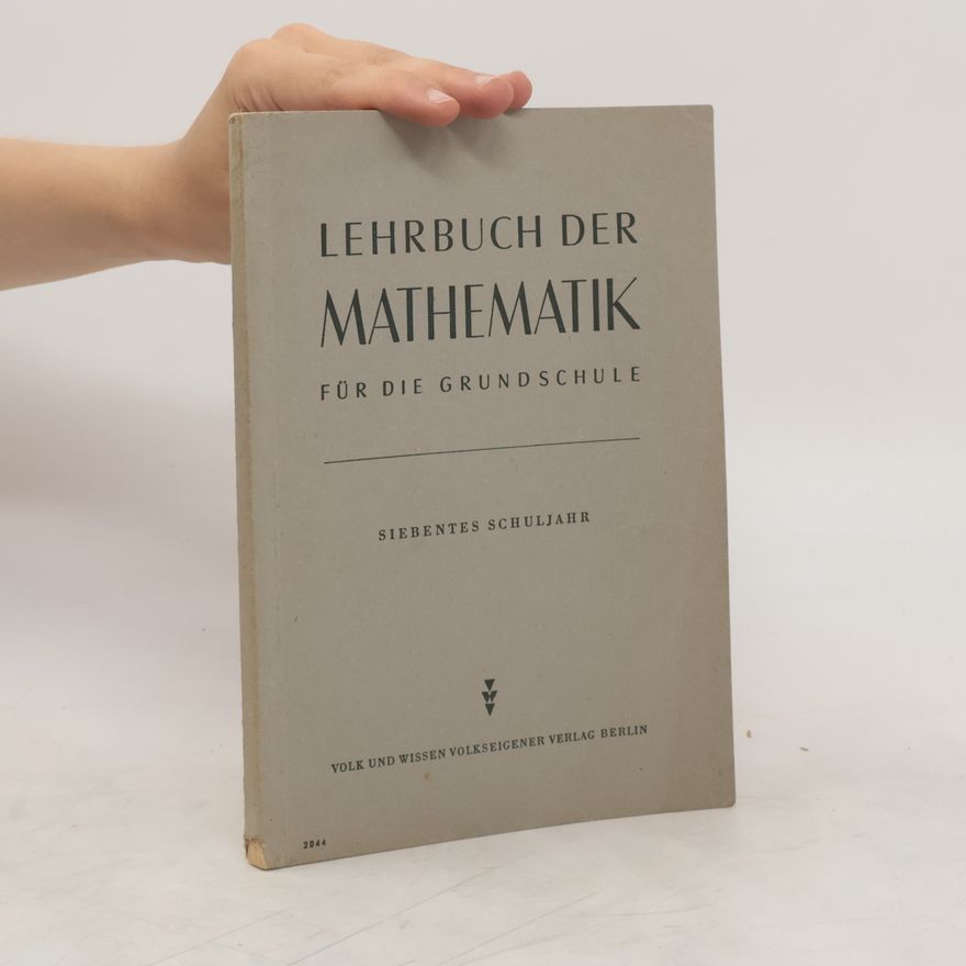 Kolektiv autorů Lehrbuch der Mathematik für die Grundschule