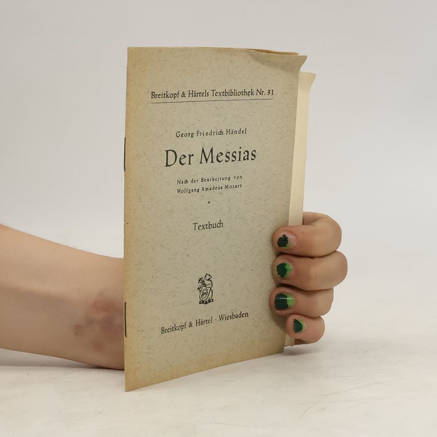 George Frideric Handel Der Messias