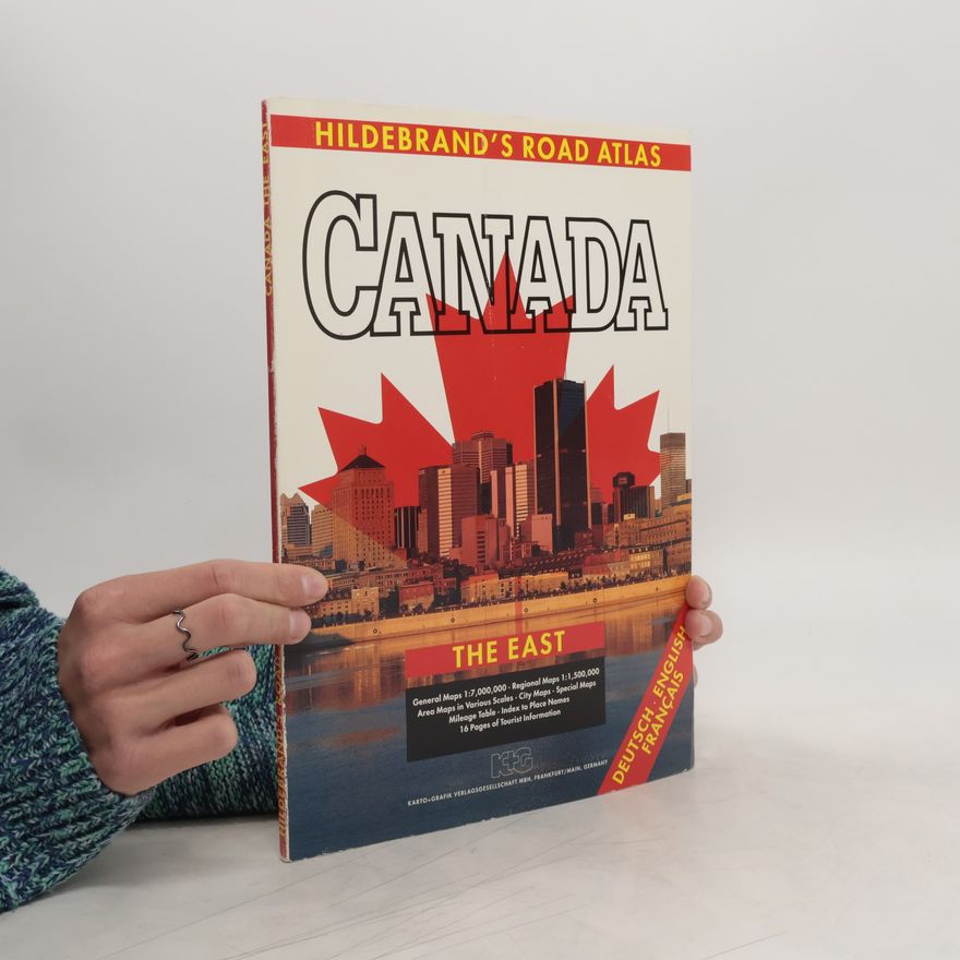 Volker Hildebrand Hildebrand's road atlas, Hildebrand's Strassen-Atlas, Hildebrand's atlas routier Canada the east, der Osten, l'est