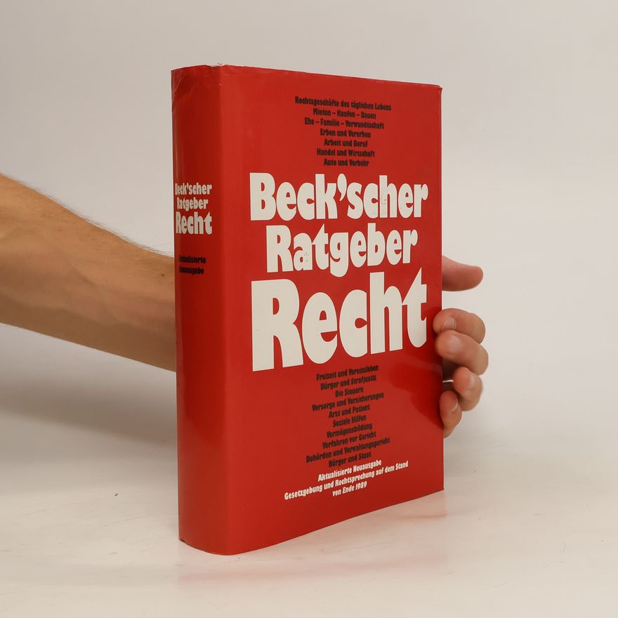 Autorenkollektiv Beck'scher Ratgeber Recht