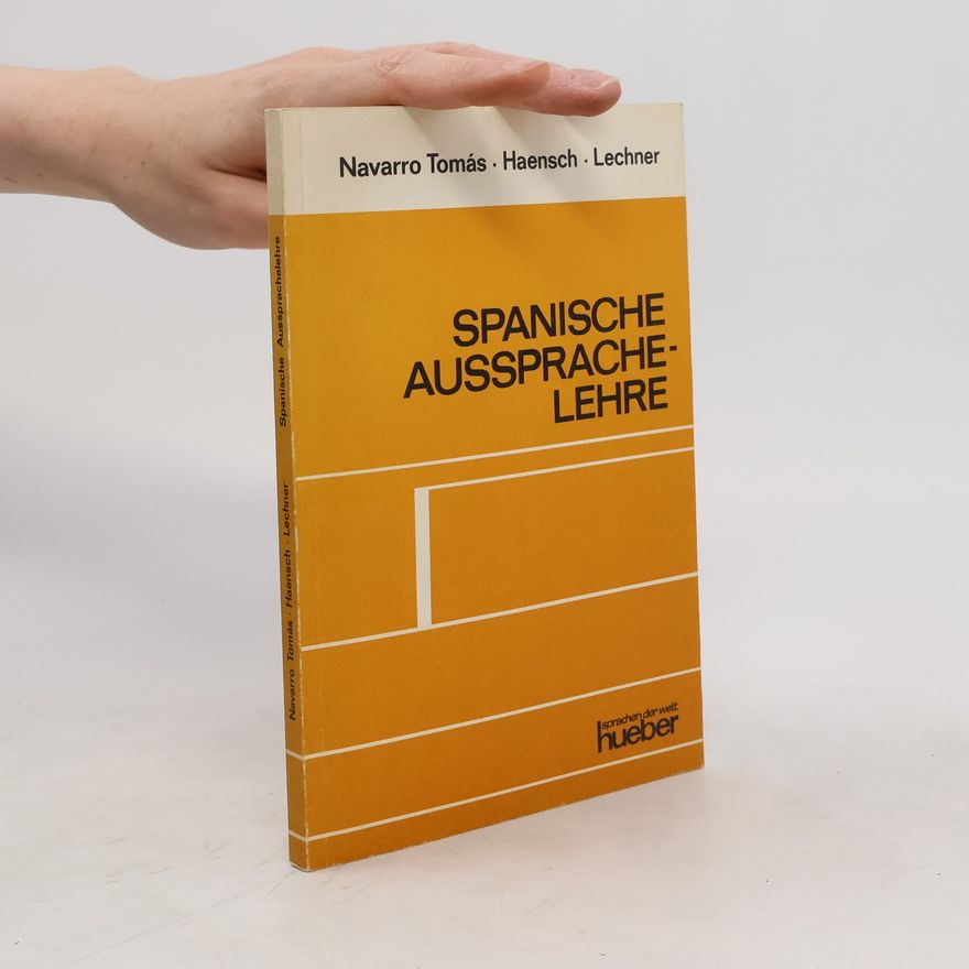 Günther Hänsch Spanische Aussprachelehre
