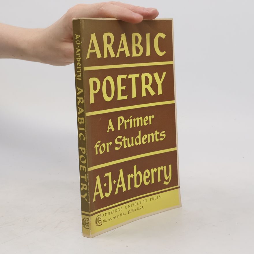 A. J. Arberry Arabic Poetry