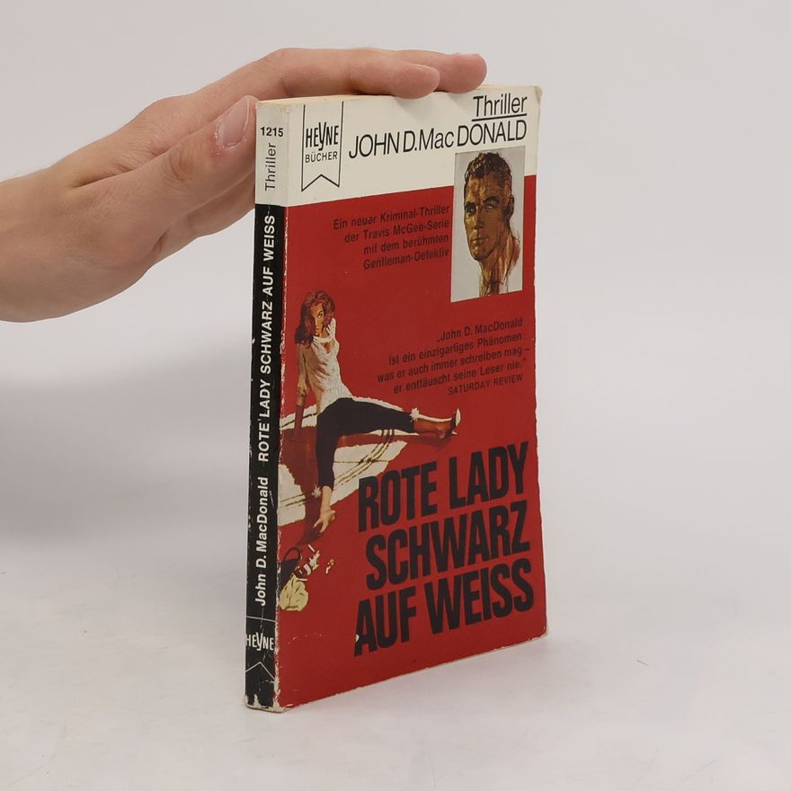 John D. MacDonald Rote Lady schwarz auf weiss