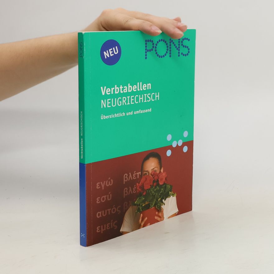 Eleni Salzmann PONS Verbtabellen Neugriechisch