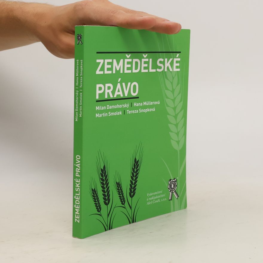 Kolektiv autorů Zemědělské právo