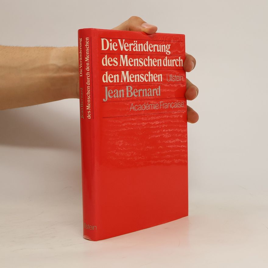 Jean-Bernard Vuillème Die Veränderung des Menschen durch den Menschen