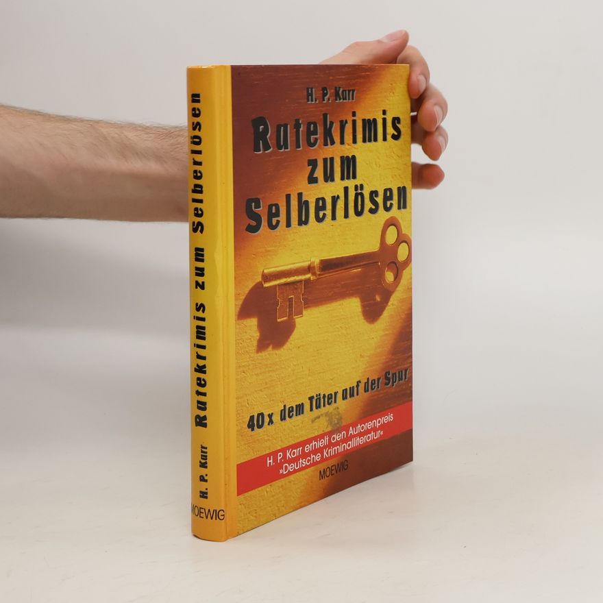 Hanns-Peter Karr Ratekrimis zum Selberlösen