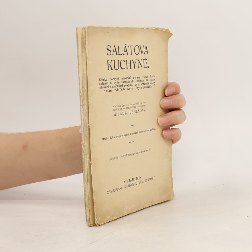 Milada Benešová Salátová kuchyně