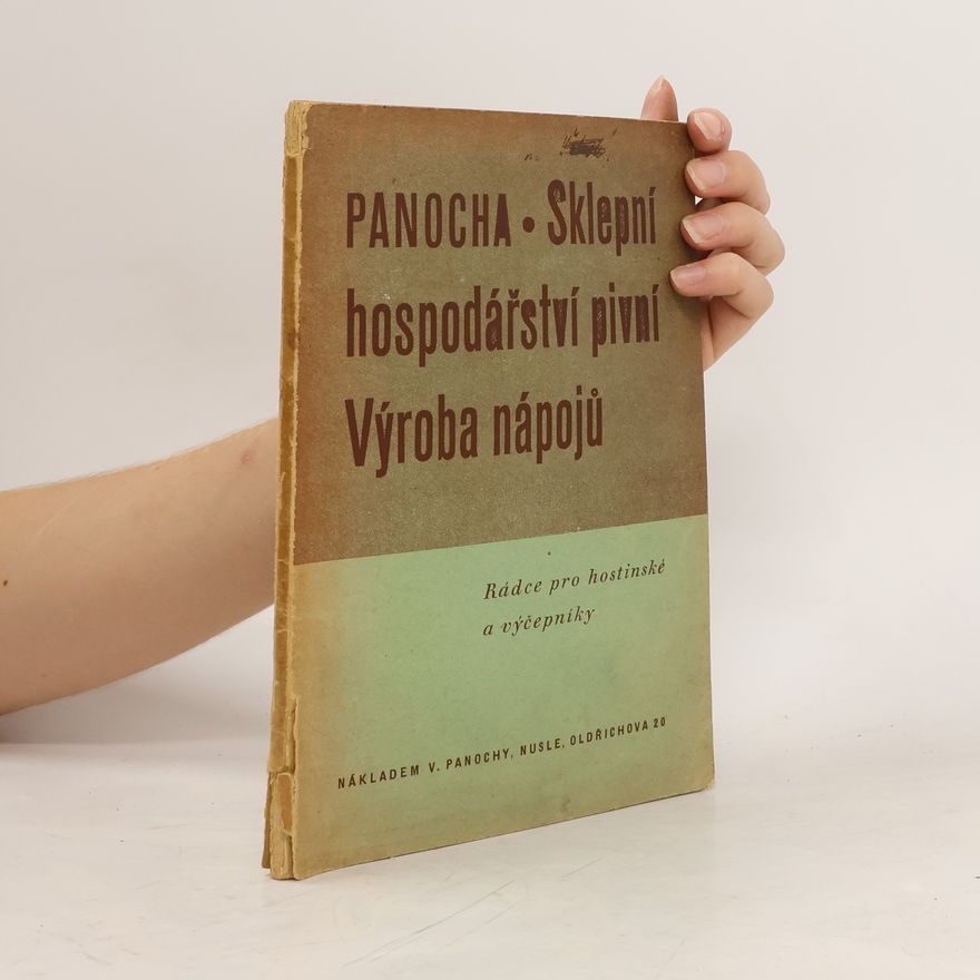Václav Panocha Sklepní hospodářství pivní