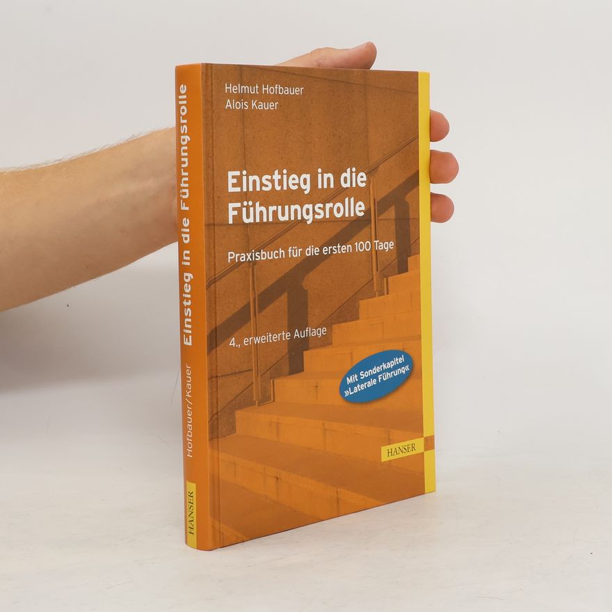 Helmut Hofbauer Einstieg in die Führungsrolle