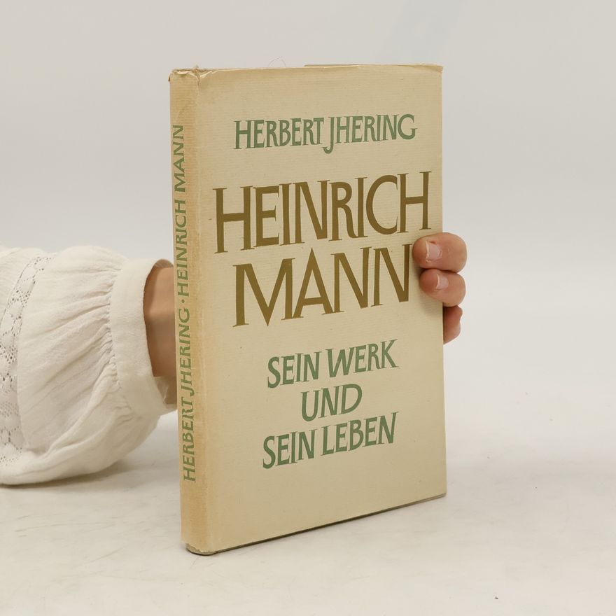 Herbert Jhering Heinrich Mann