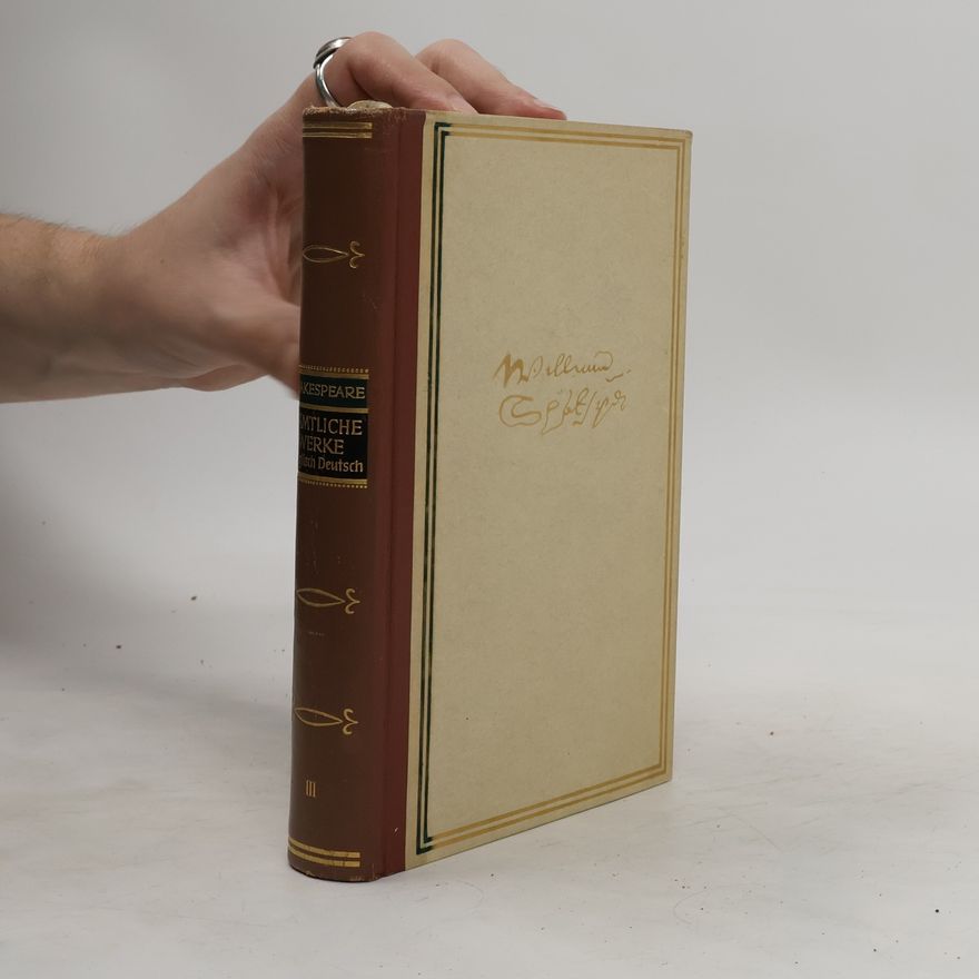 William Shakespeare Sämtliche Werke III