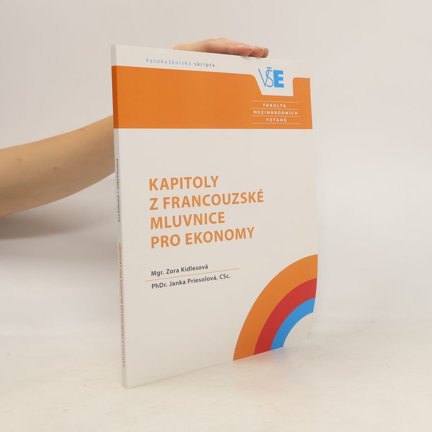 Janka Priesolová Kapitoly z francouzské mluvnice pro ekonomy