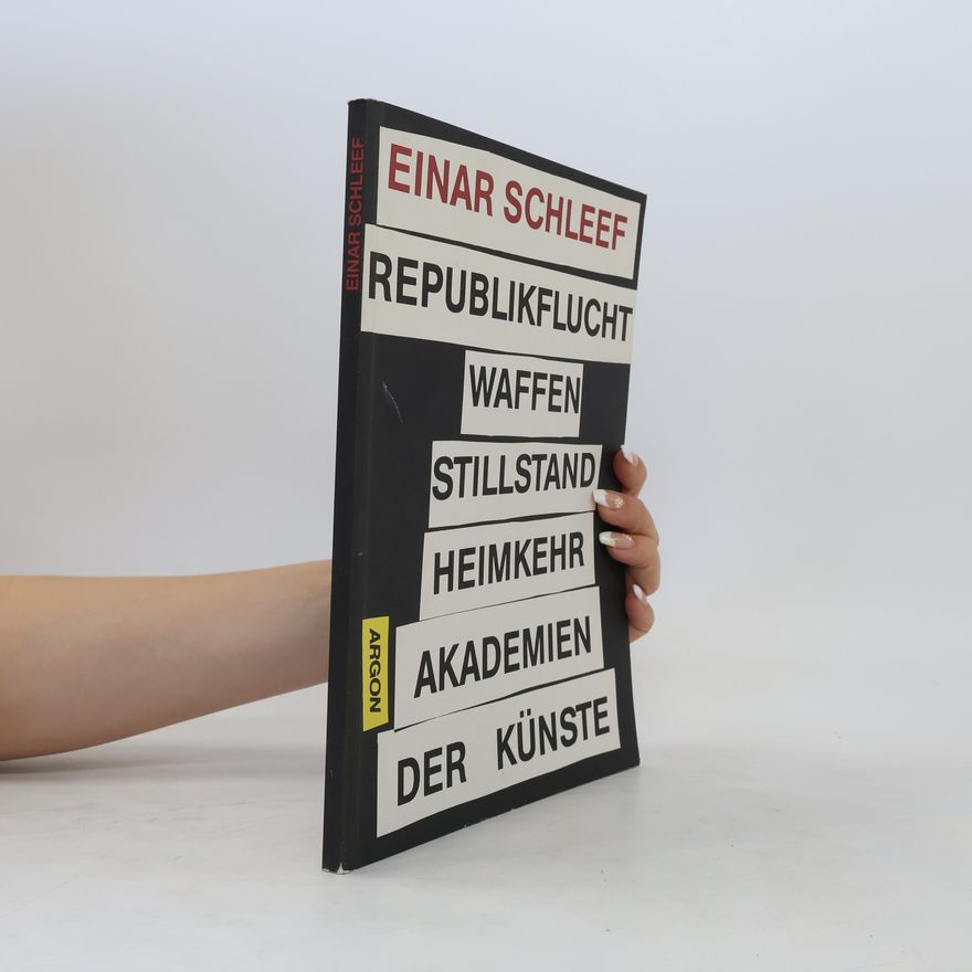 Einar Schleef Republikflucht