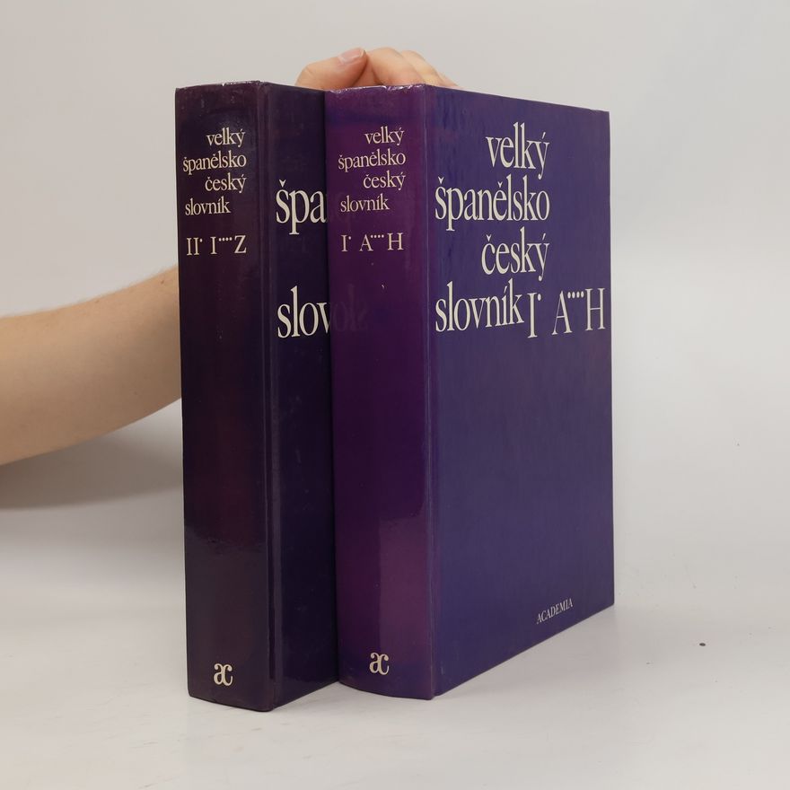 Josef Dubský Velký španělsko-český slovník. I.- II.