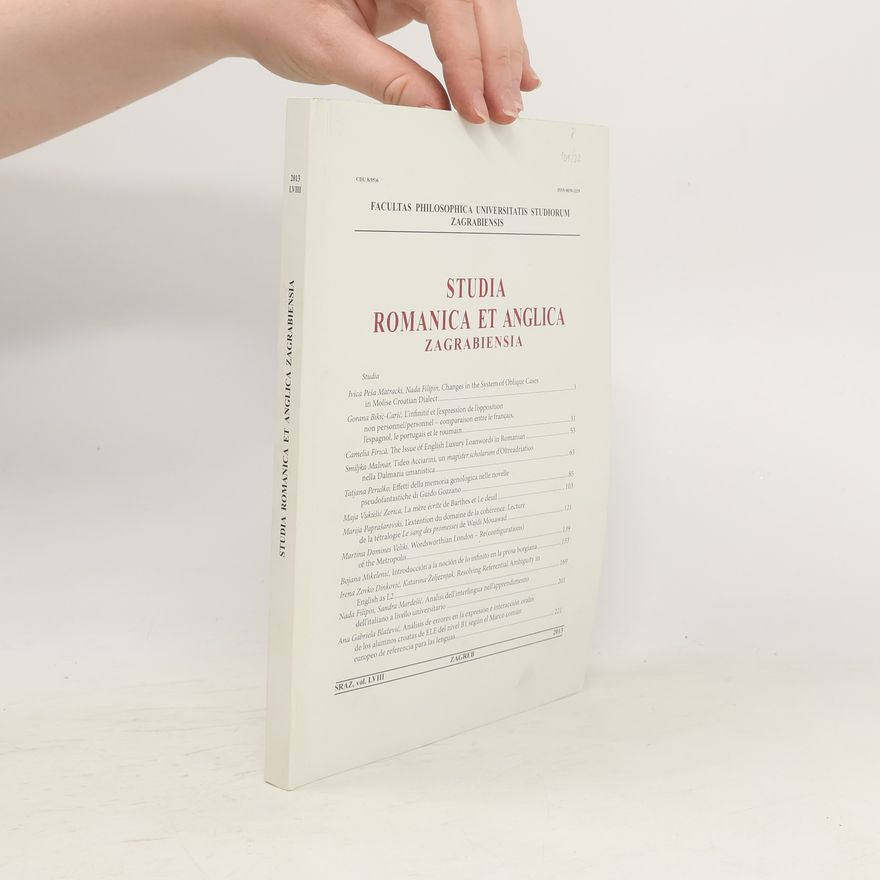 Kolektív autorov Studia romanica et anglica