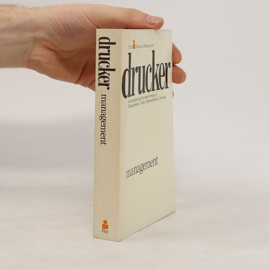 Peter Drucker Management