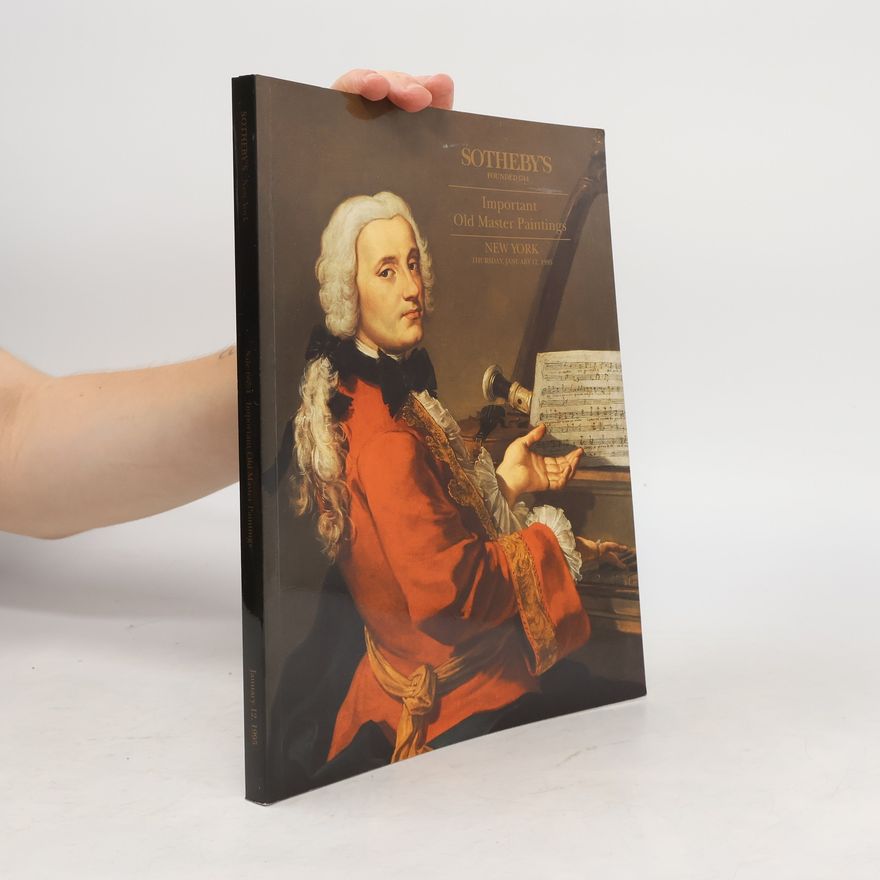 Auteurscollectief Important Old Master Paintings. New York, Thursday, January 12, 1995