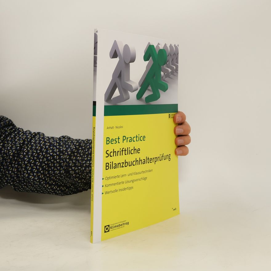 Norbert Anhalt Best Practice Schriftliche Bilanzbuchhalterprüfung