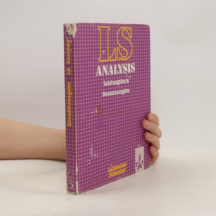 Kolektiv autorů Gesamtausgabe LS analysis