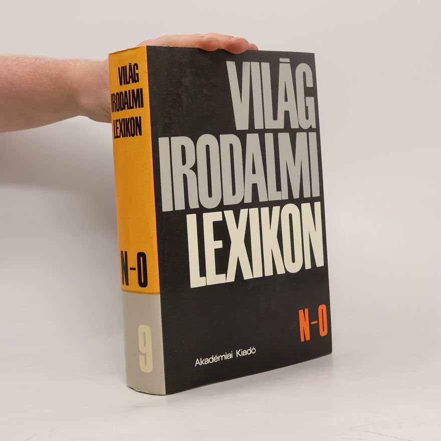 Szerdahelyi István Világirodalmi lexikon N-O