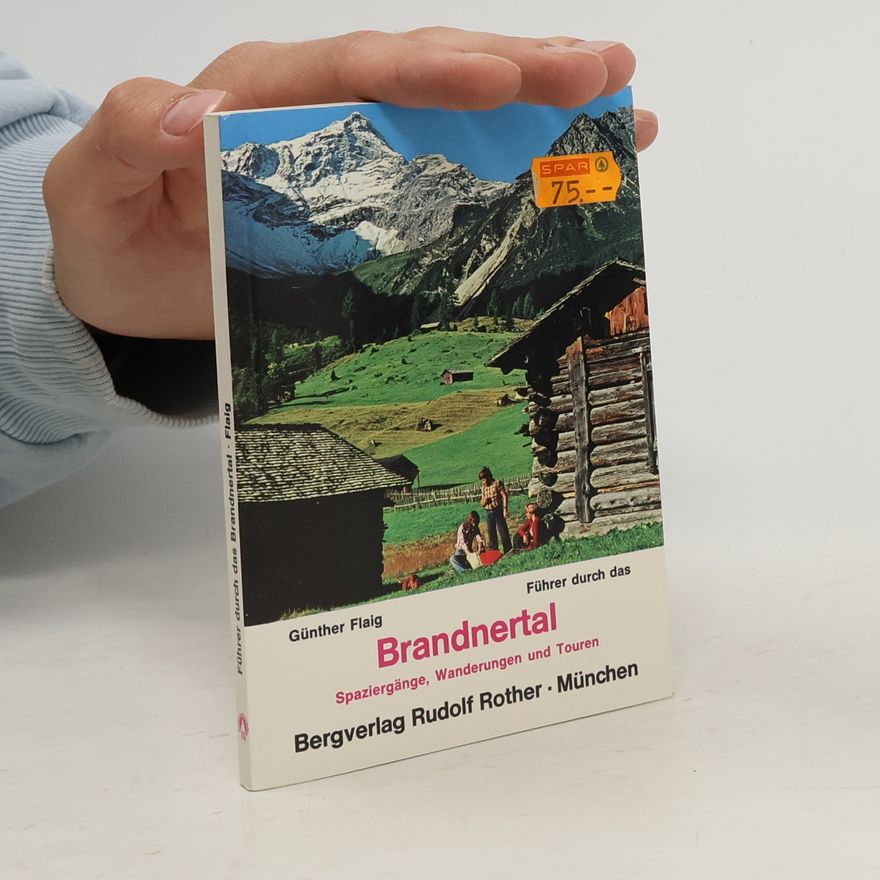 Walther Flaig Führer durch das Brandnertal Tal