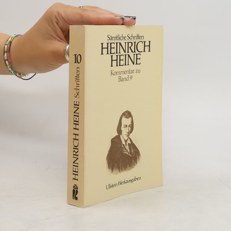 Heinrich Heine Sämtliche Schriften. Kommentar zu Band 19