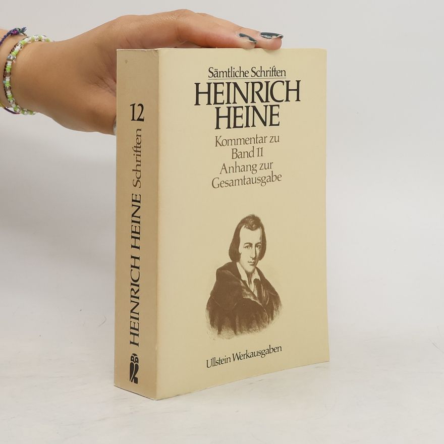 Heinrich Heine Sämtliche Schriften. Band 11