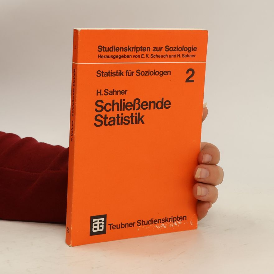 Heinz Sahner Statistik für Soziologen