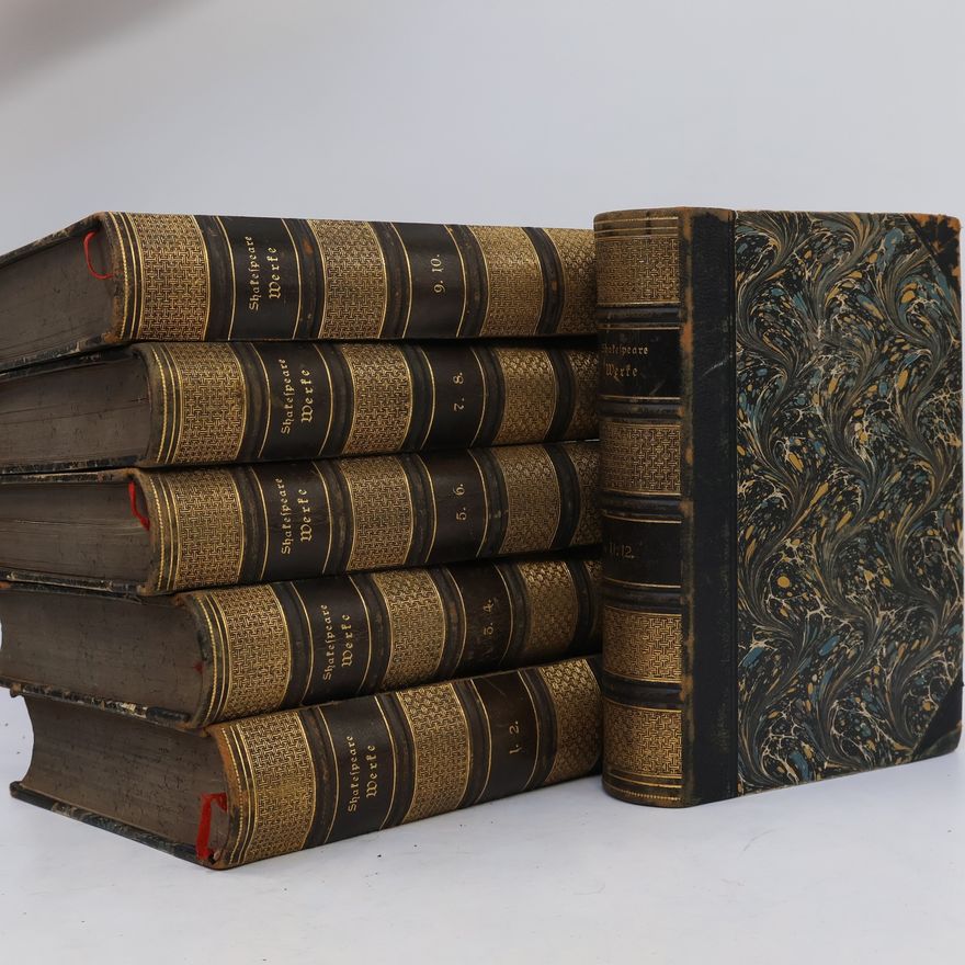 August Wilhelm Schlegel Shakespeare's dramatische Werke 1-12 (in 6 Bänden)