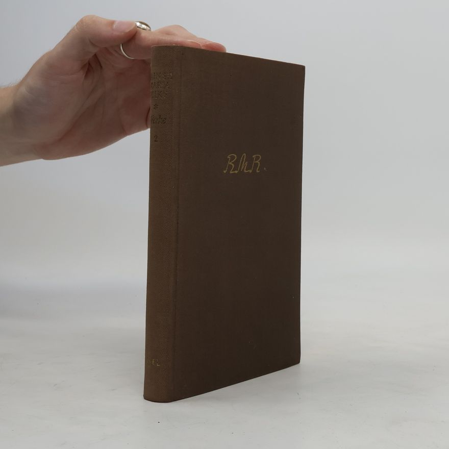 Rainer Maria Rilke Werke. Band 2