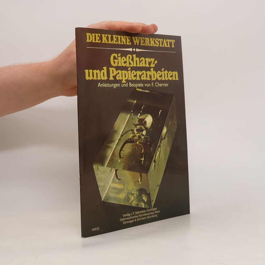 Franc ois Cherrier Giessharz- und Papierarbeiten