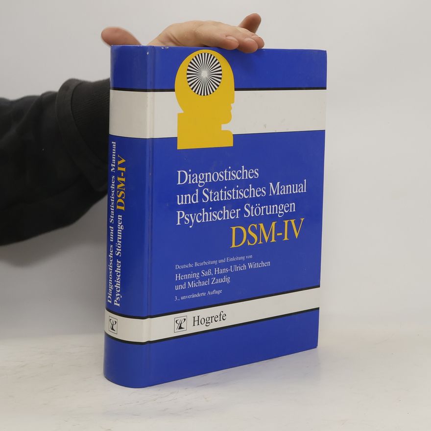 Henning Saß Diagnostisches und statistisches Manual psychischer Störungen DSM-IV