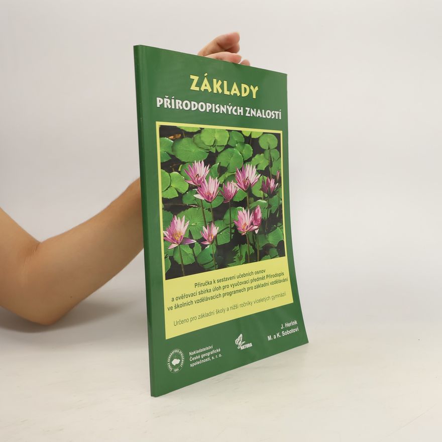 Josef Herink Základy přírodopisných znalostí