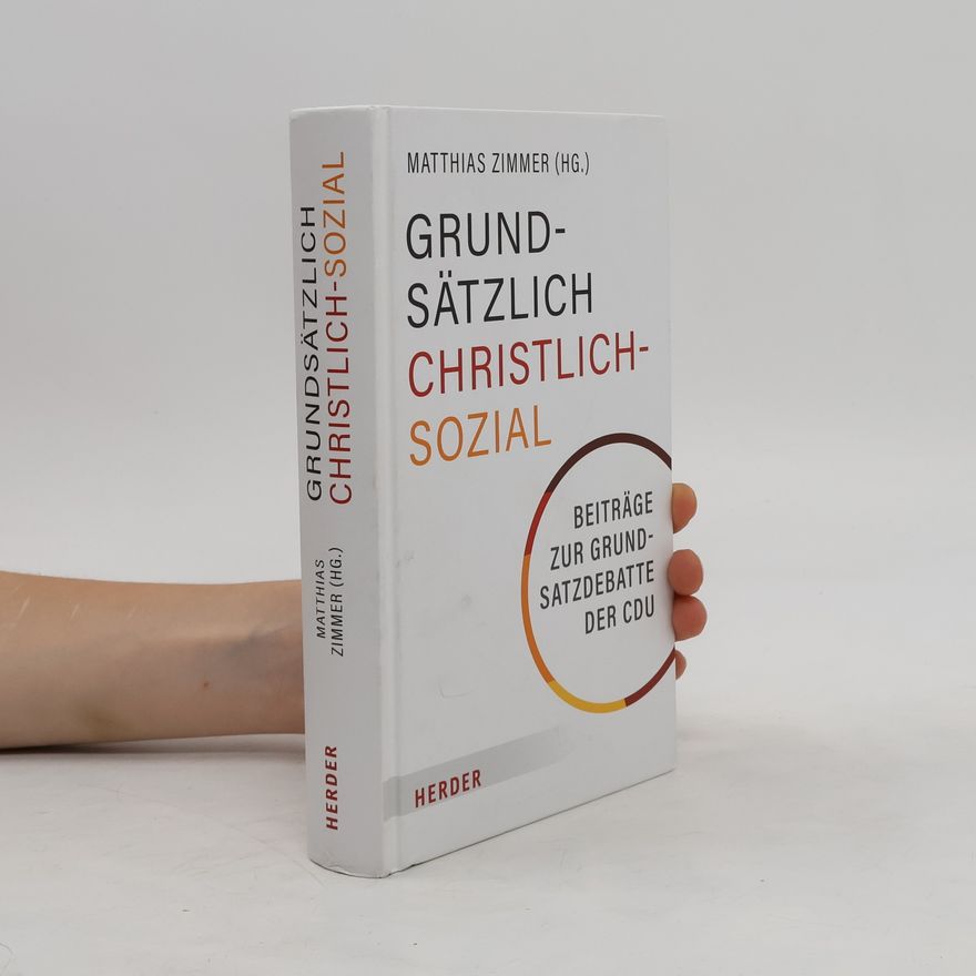 Matthias Zimmer Grundsätzlich Christlich-Sozial